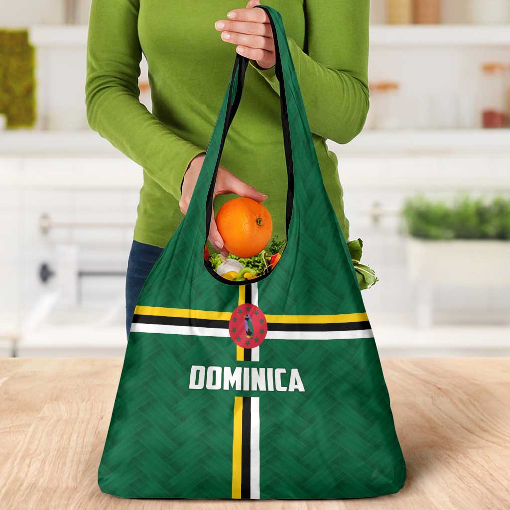 Football Dominica Grocery Bag Los Pericos Go Champions - Wonder Print Shop
