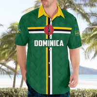 Custom Football Dominica Hawaiian Shirt Los Pericos Go Champions - Wonder Print Shop