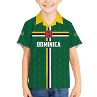 Custom Football Dominica Hawaiian Shirt Los Pericos Go Champions - Wonder Print Shop