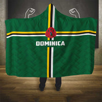 Football Dominica Hooded Blanket Los Pericos Go Champions - Wonder Print Shop