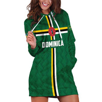 Custom Football Dominica Hoodie Dress Los Pericos Go Champions - Wonder Print Shop