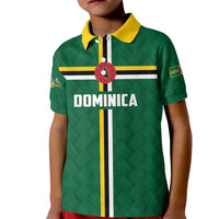 Custom Football Dominica Kid Polo Shirt Los Pericos Go Champions - Wonder Print Shop