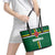 Football Dominica Leather Tote Bag Los Pericos Go Champions - Wonder Print Shop
