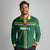 Custom Football Dominica Long Sleeve Polo Shirt Los Pericos Go Champions - Wonder Print Shop