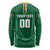 Custom Football Dominica Long Sleeve Shirt Los Pericos Go Champions - Wonder Print Shop