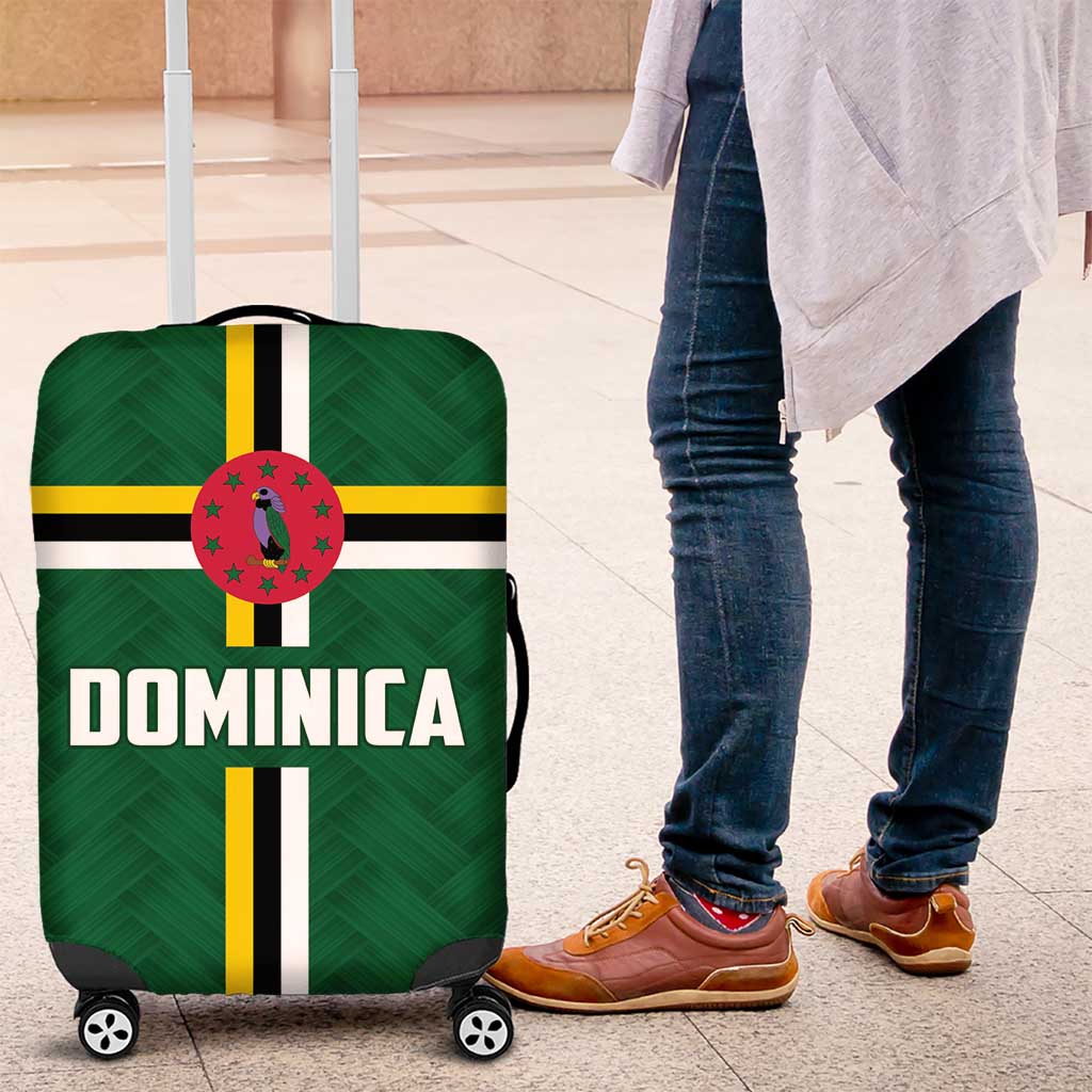 Football Dominica Luggage Cover Los Pericos Go Champions - Wonder Print Shop