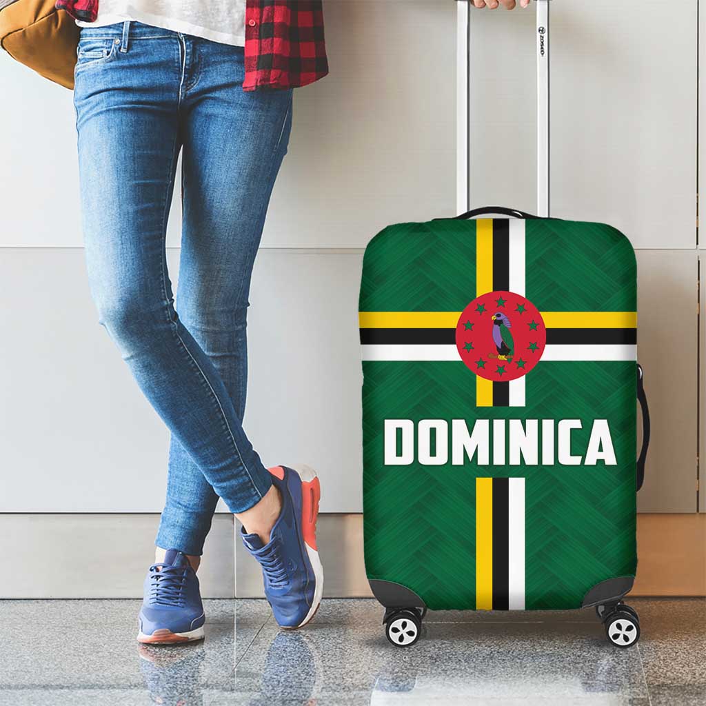 Football Dominica Luggage Cover Los Pericos Go Champions - Wonder Print Shop