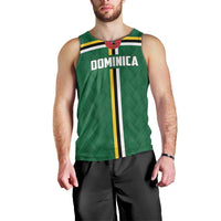 Custom Football Dominica Men Tank Top Los Pericos Go Champions - Wonder Print Shop