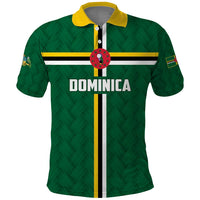 Custom Football Dominica Polo Shirt Los Pericos Go Champions - Wonder Print Shop