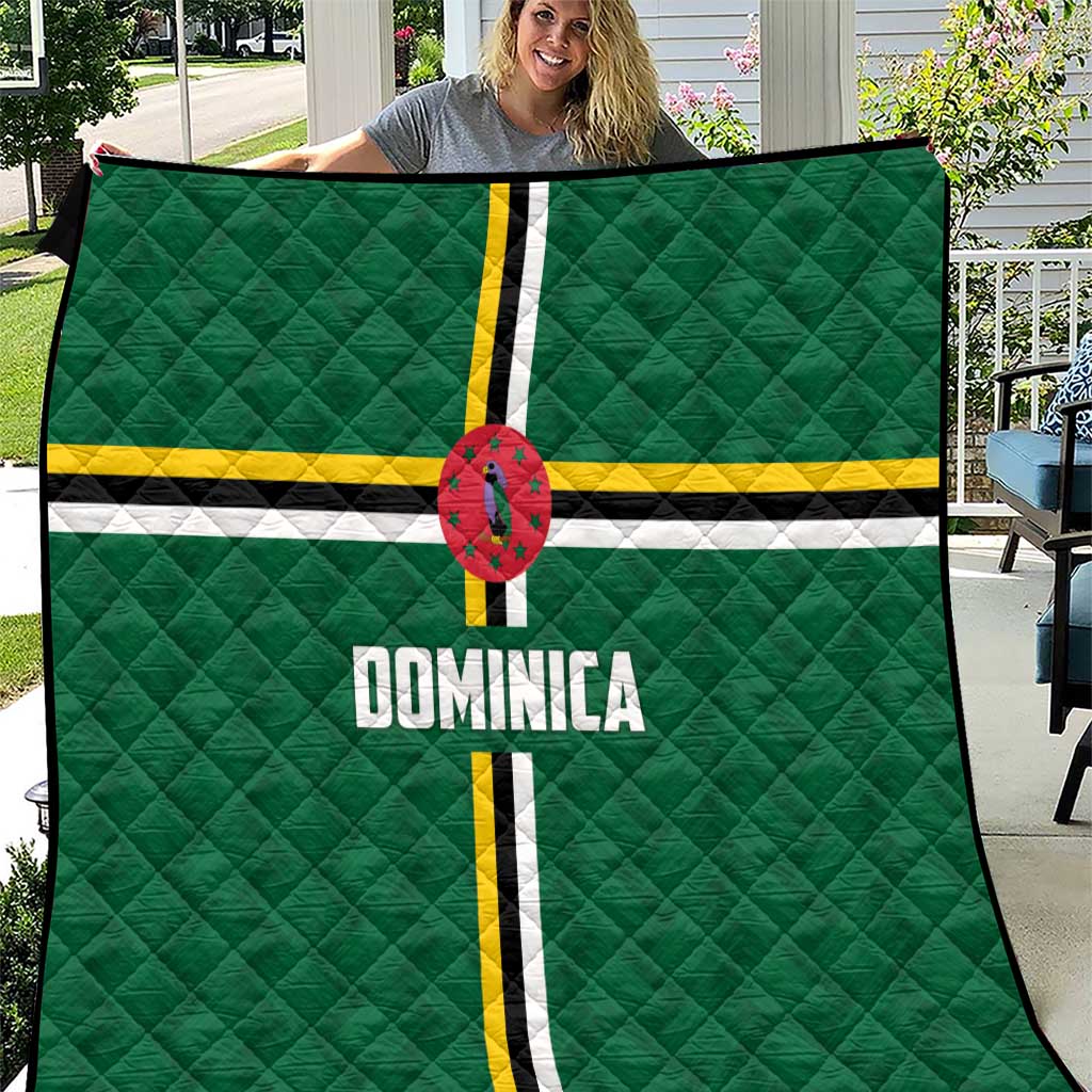 Football Dominica Quilt Los Pericos Go Champions - Wonder Print Shop