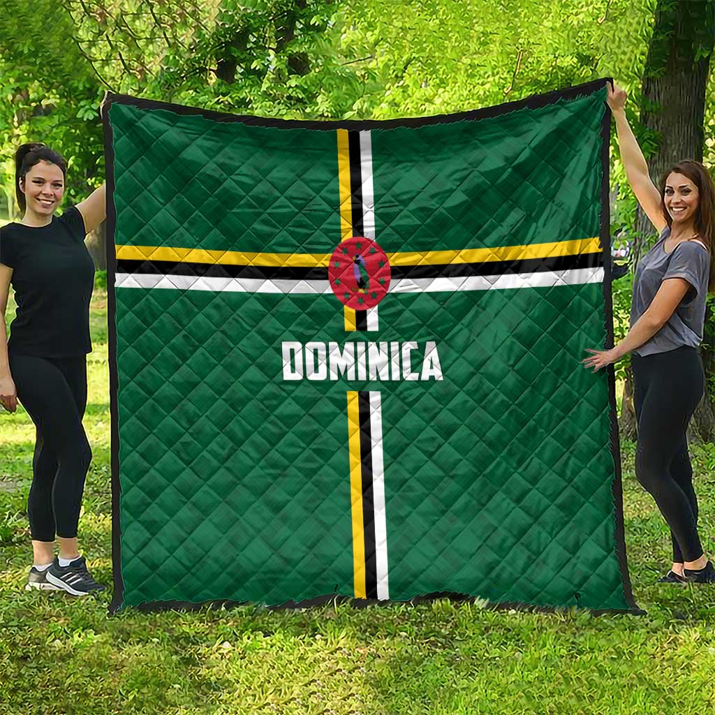 Football Dominica Quilt Los Pericos Go Champions - Wonder Print Shop