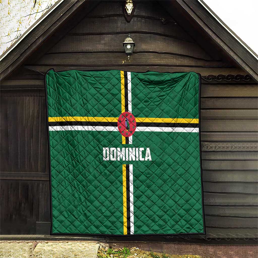 Football Dominica Quilt Los Pericos Go Champions - Wonder Print Shop