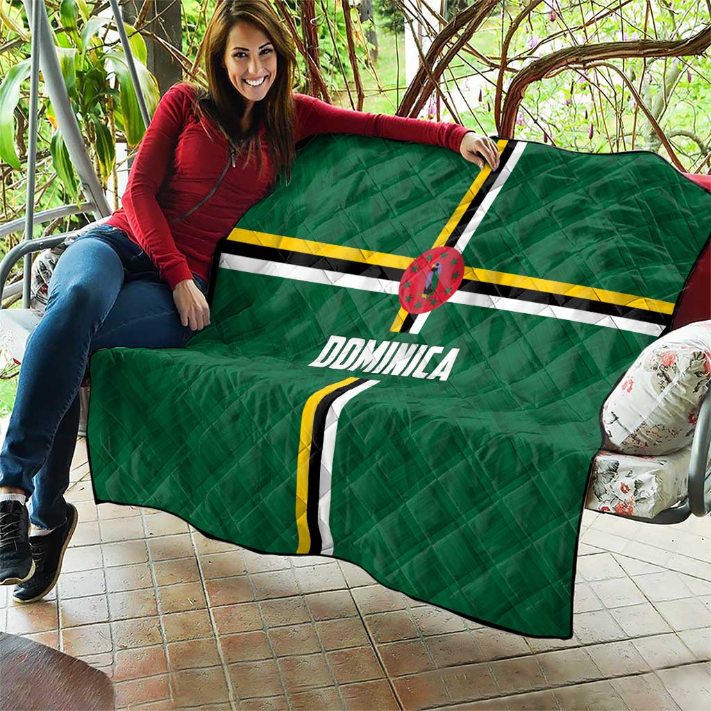 Football Dominica Quilt Los Pericos Go Champions - Wonder Print Shop