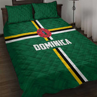 Football Dominica Quilt Bed Set Los Pericos Go Champions - Wonder Print Shop