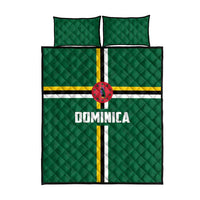 Football Dominica Quilt Bed Set Los Pericos Go Champions - Wonder Print Shop