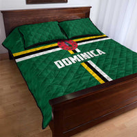 Football Dominica Quilt Bed Set Los Pericos Go Champions - Wonder Print Shop