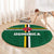 Football Dominica Round Carpet Los Pericos Go Champions - Wonder Print Shop