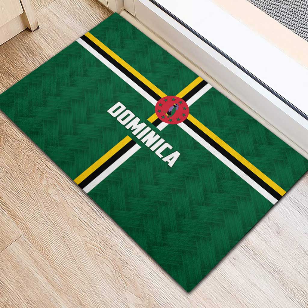 Football Dominica Rubber Doormat Los Pericos Go Champions - Wonder Print Shop