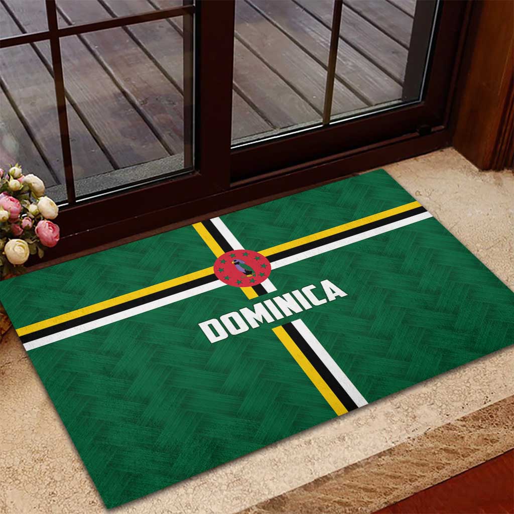 Football Dominica Rubber Doormat Los Pericos Go Champions - Wonder Print Shop