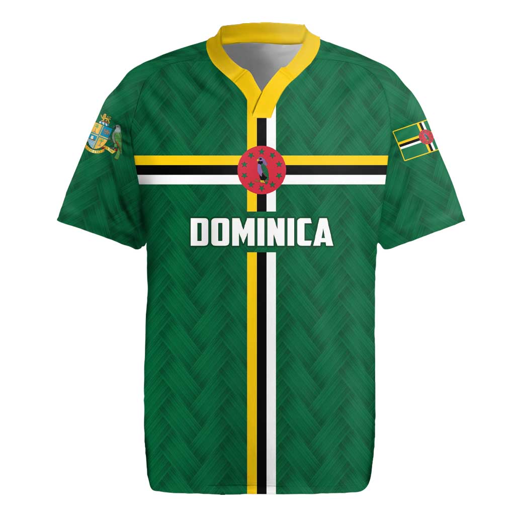 Custom Football Dominica Rugby Jersey Los Pericos Go Champions - Wonder Print Shop