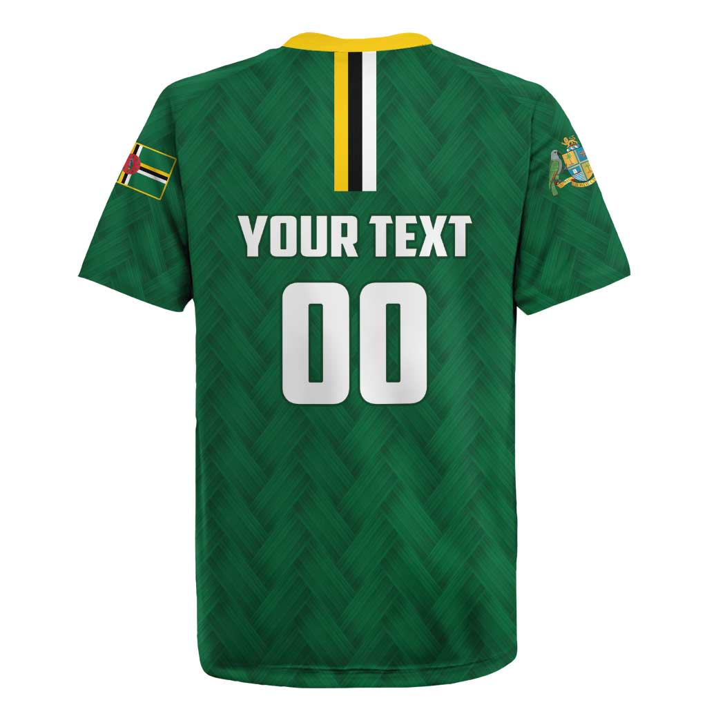 Custom Football Dominica Rugby Jersey Los Pericos Go Champions - Wonder Print Shop