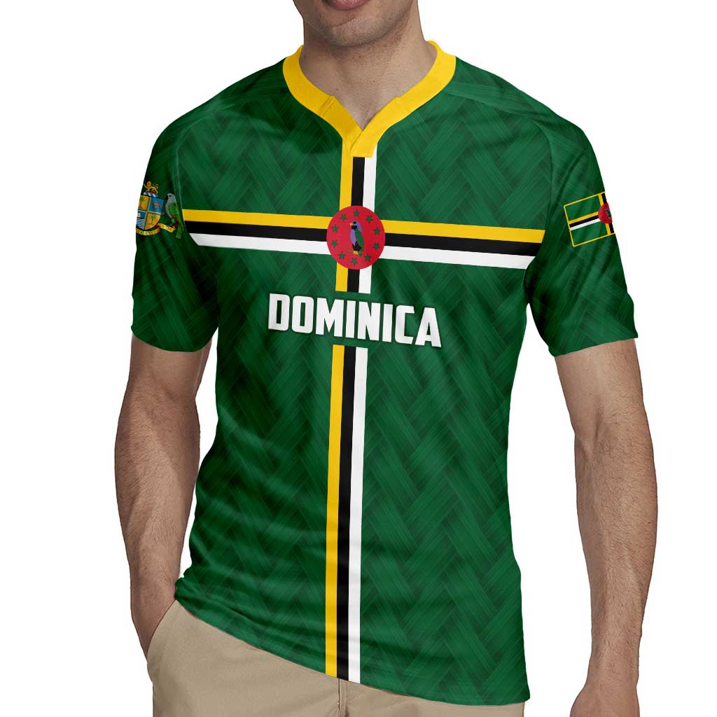 Custom Football Dominica Rugby Jersey Los Pericos Go Champions - Wonder Print Shop