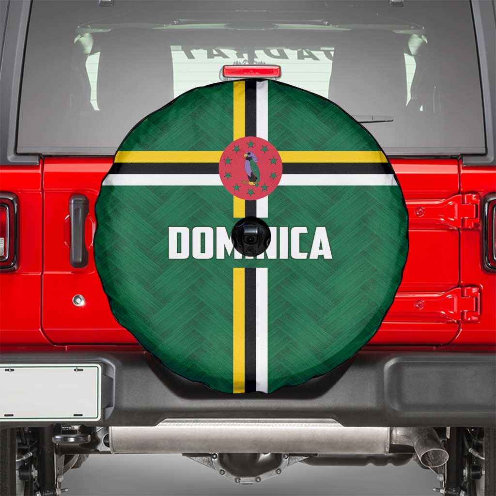 Football Dominica Spare Tire Cover Los Pericos Go Champions - Wonder Print Shop