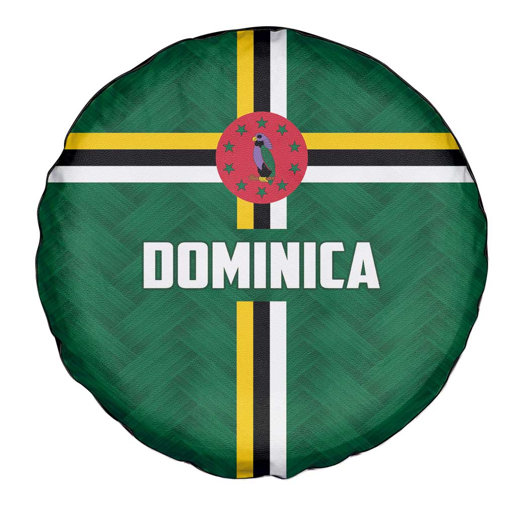 Football Dominica Spare Tire Cover Los Pericos Go Champions - Wonder Print Shop