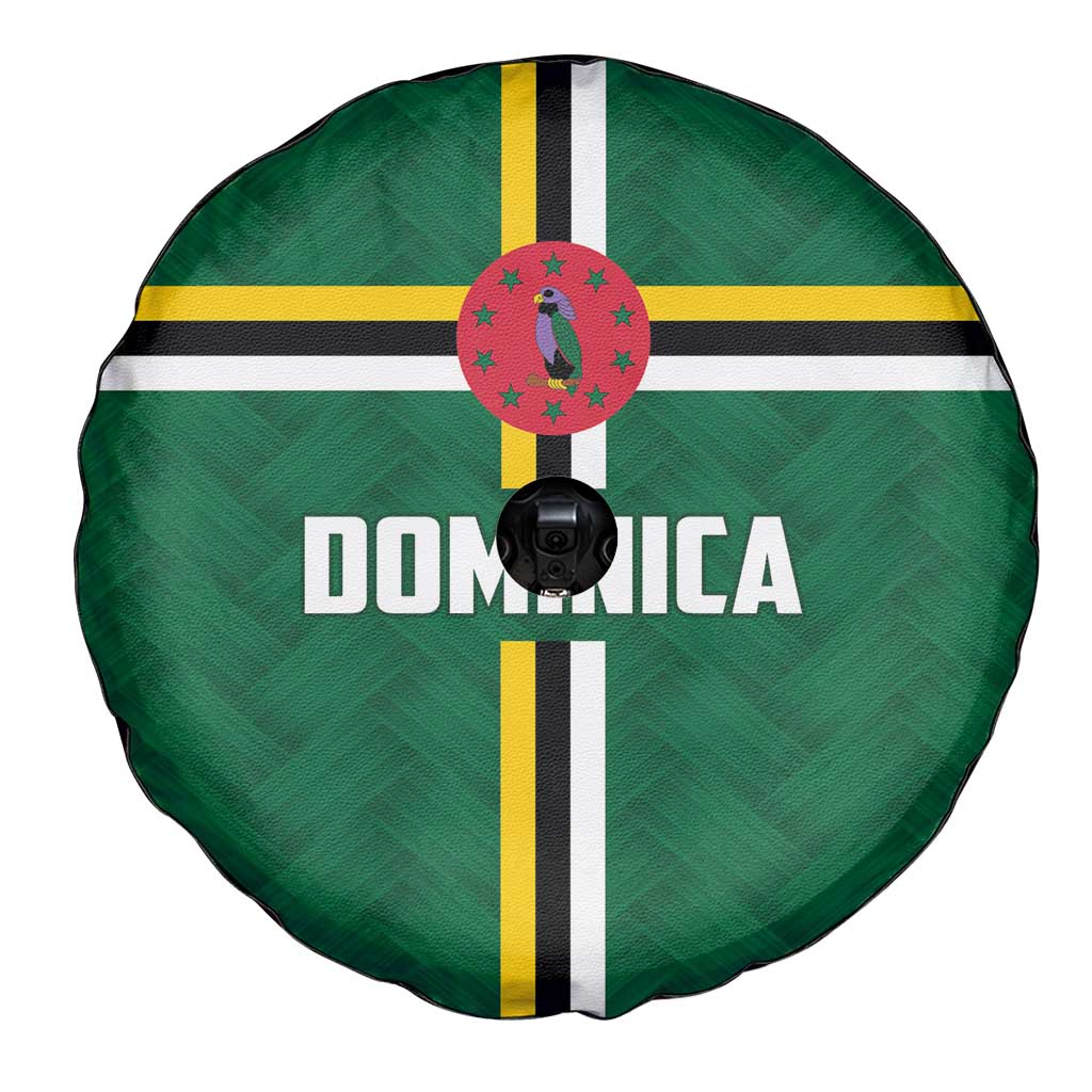 Football Dominica Spare Tire Cover Los Pericos Go Champions - Wonder Print Shop