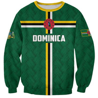 Custom Football Dominica Sweatshirt Los Pericos Go Champions - Wonder Print Shop