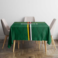 Football Dominica Tablecloth Los Pericos Go Champions - Wonder Print Shop