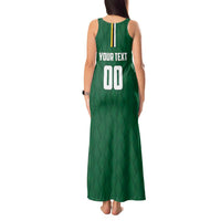 Custom Football Dominica Tank Maxi Dress Los Pericos Go Champions - Wonder Print Shop