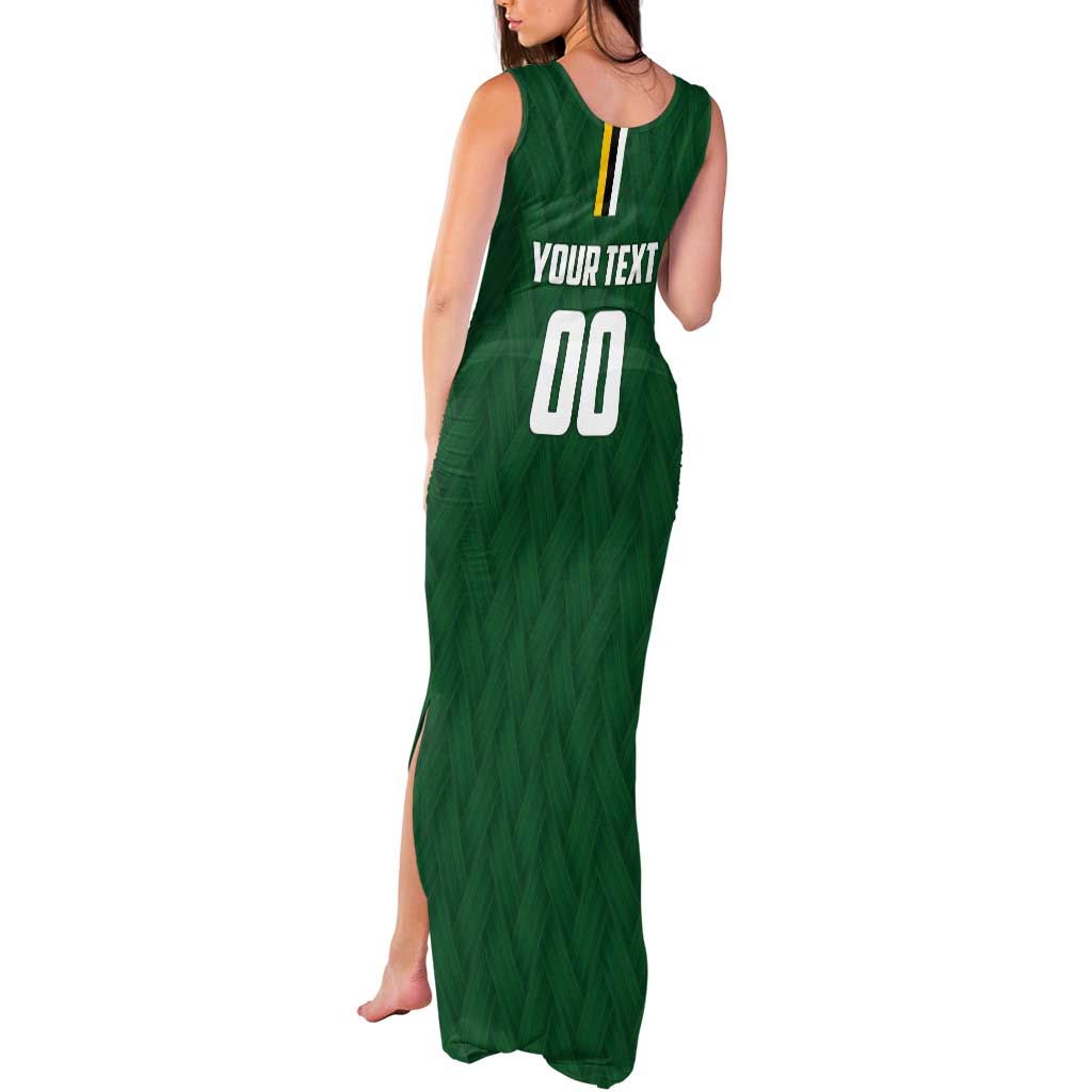Custom Football Dominica Tank Maxi Dress Los Pericos Go Champions - Wonder Print Shop