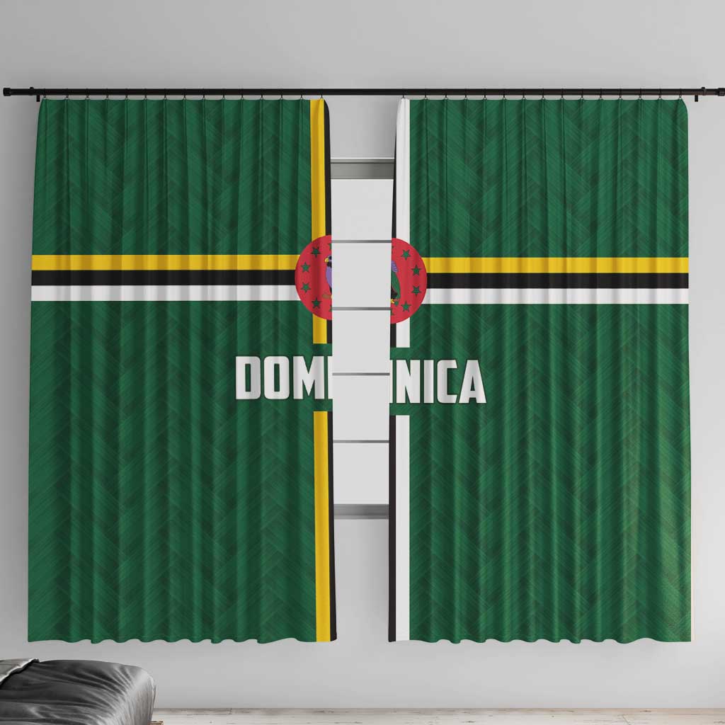 Football Dominica Window Curtain Los Pericos Go Champions - Wonder Print Shop