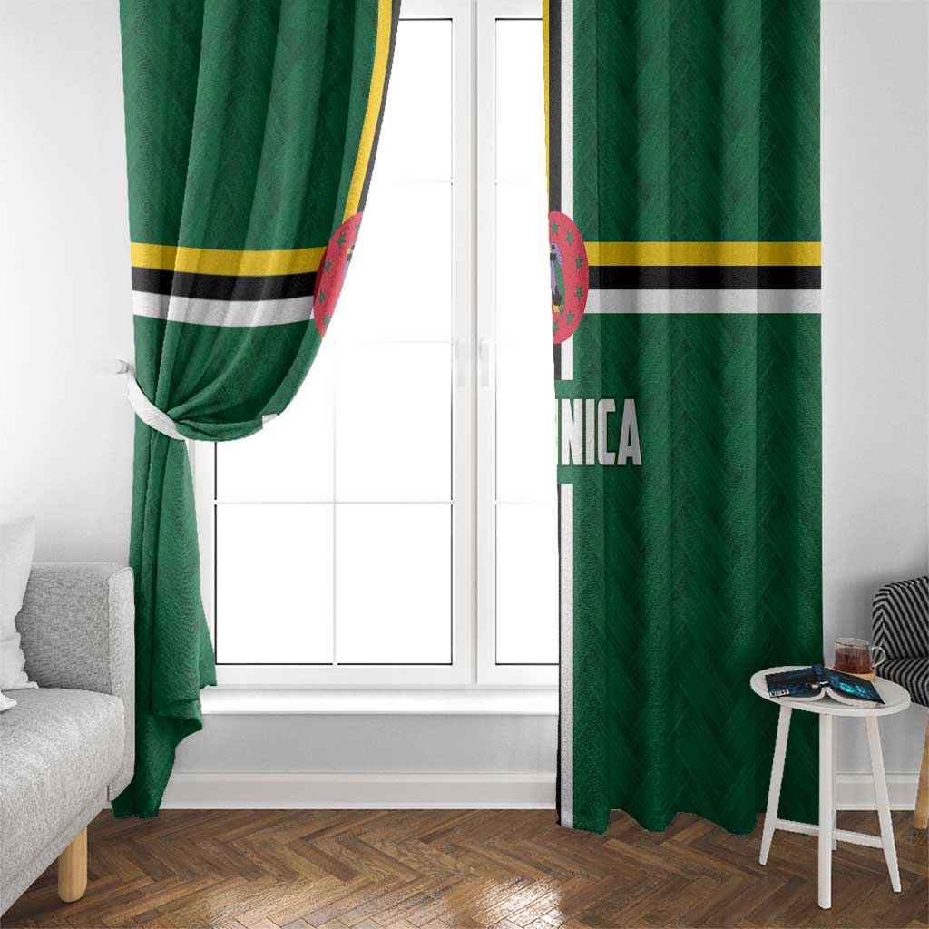 Football Dominica Window Curtain Los Pericos Go Champions - Wonder Print Shop