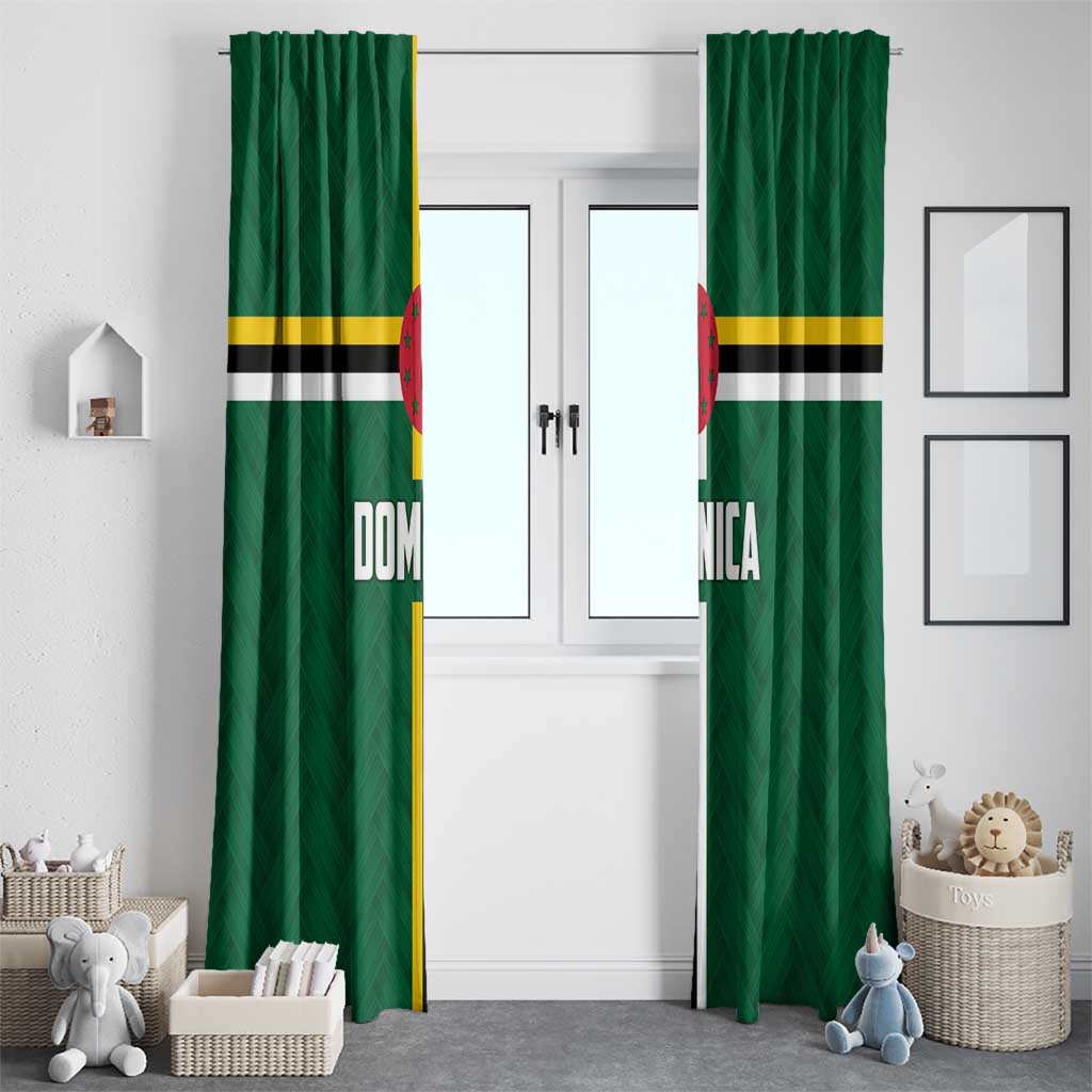 Football Dominica Window Curtain Los Pericos Go Champions - Wonder Print Shop
