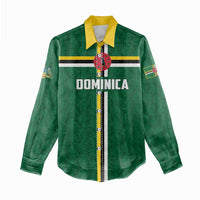 Custom Football Dominica Women Casual Shirt Los Pericos Go Champions - Wonder Print Shop