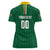 Custom Football Dominica Women Polo Shirt Los Pericos Go Champions - Wonder Print Shop