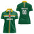 Custom Football Dominica Women Polo Shirt Los Pericos Go Champions - Wonder Print Shop