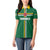 Custom Football Dominica Women Polo Shirt Los Pericos Go Champions - Wonder Print Shop