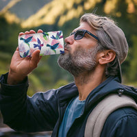 Hummingbirds Colorful 4 in 1 Can Cooler Tumbler Unique Stylized - Wonder Print Shop