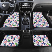 Hummingbirds Colorful Car Mats Unique Stylized - Wonder Print Shop