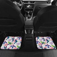 Hummingbirds Colorful Car Mats Unique Stylized - Wonder Print Shop