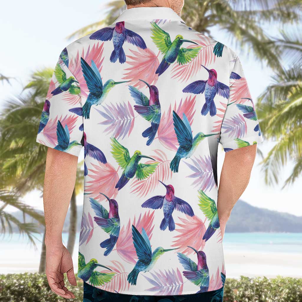 Hummingbirds Colorful Hawaiian Shirt Unique Stylized - Wonder Print Shop