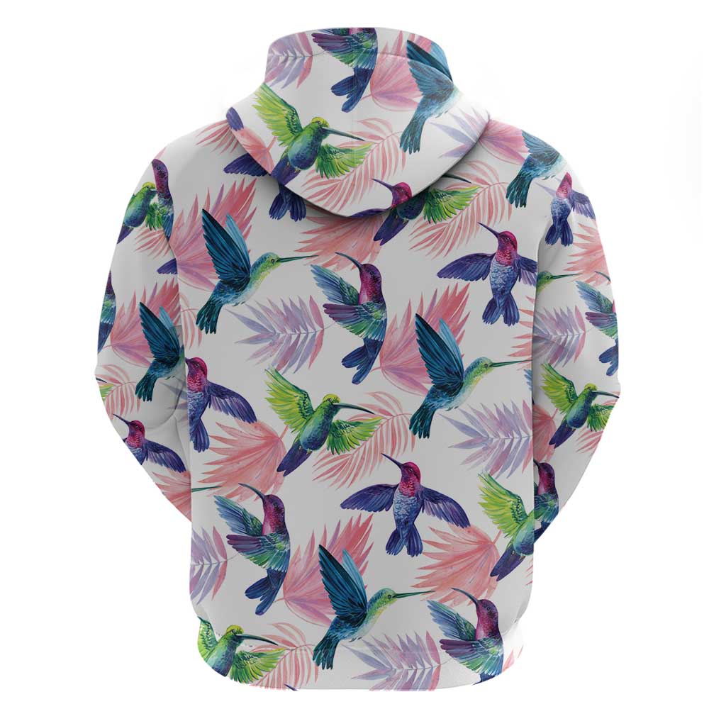 Hummingbirds Colorful Hoodie Unique Stylized - Wonder Print Shop
