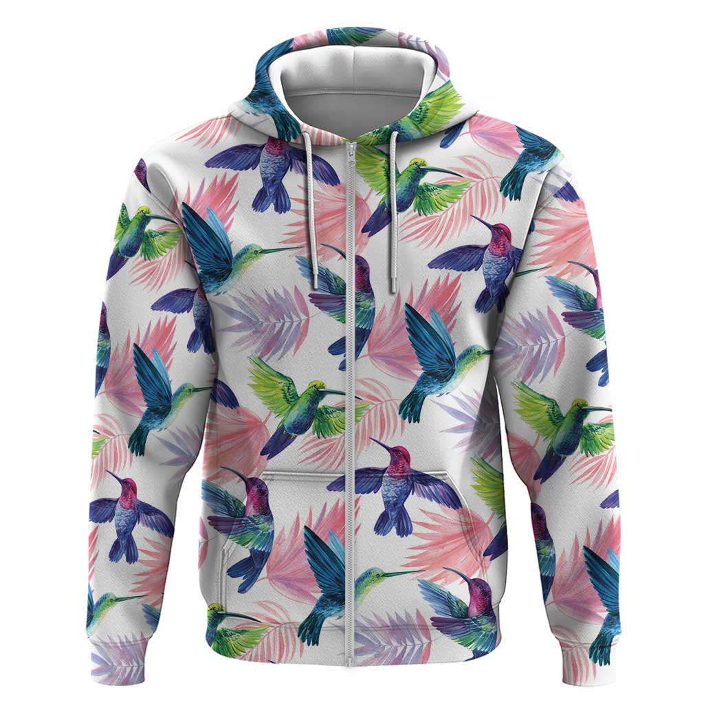 Hummingbirds Colorful Hoodie Unique Stylized - Wonder Print Shop