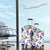 Hummingbirds Colorful Luggage Cover Unique Stylized - Wonder Print Shop