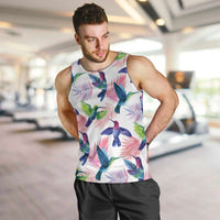Hummingbirds Colorful Men Tank Top Unique Stylized - Wonder Print Shop
