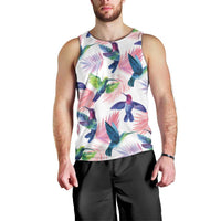 Hummingbirds Colorful Men Tank Top Unique Stylized - Wonder Print Shop