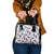 Hummingbirds Colorful Shoulder Handbag Unique Stylized - Wonder Print Shop